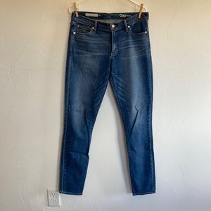 Gap authentic true skinny ankle medium wash jean EUC 29T